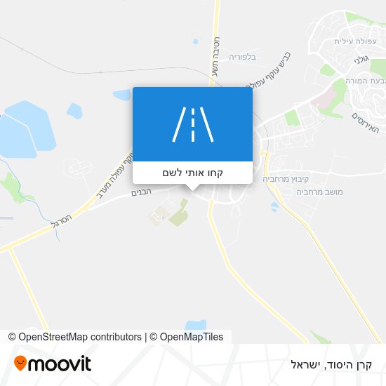 מפת קרן היסוד