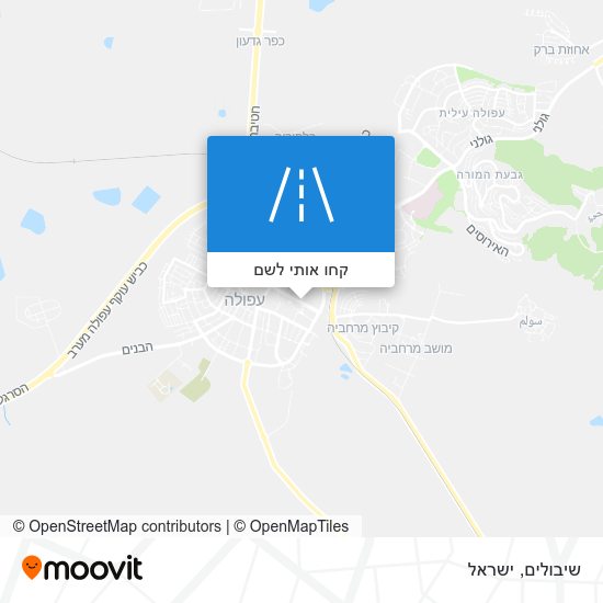 מפת שיבולים