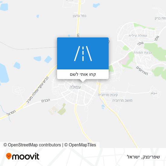 מפת שפרינצק