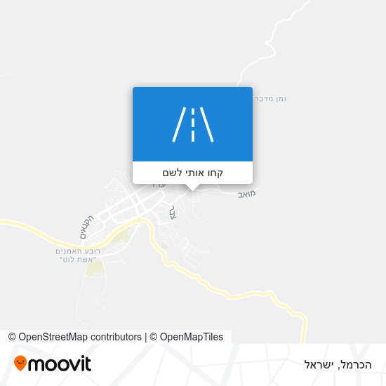 מפת הכרמל