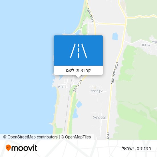 מפת המגינים