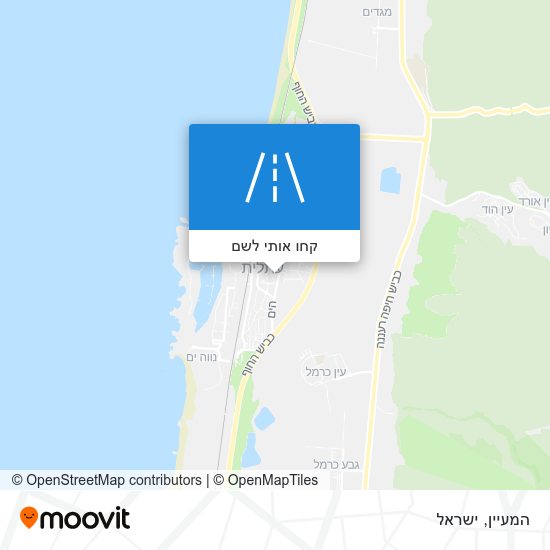 מפת המעיין