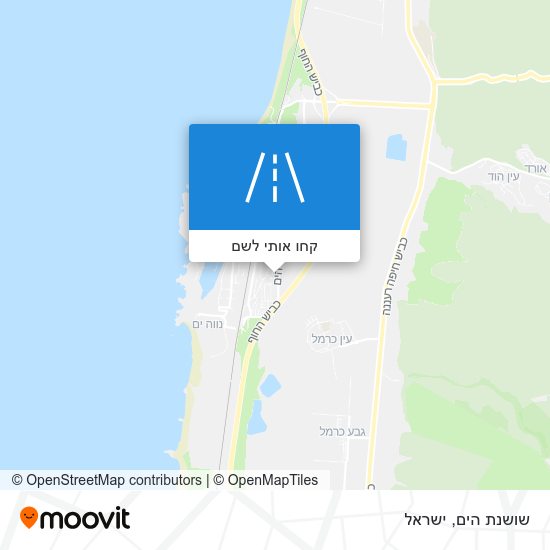 מפת שושנת הים