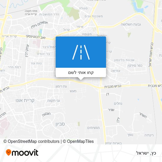 מפת כץ