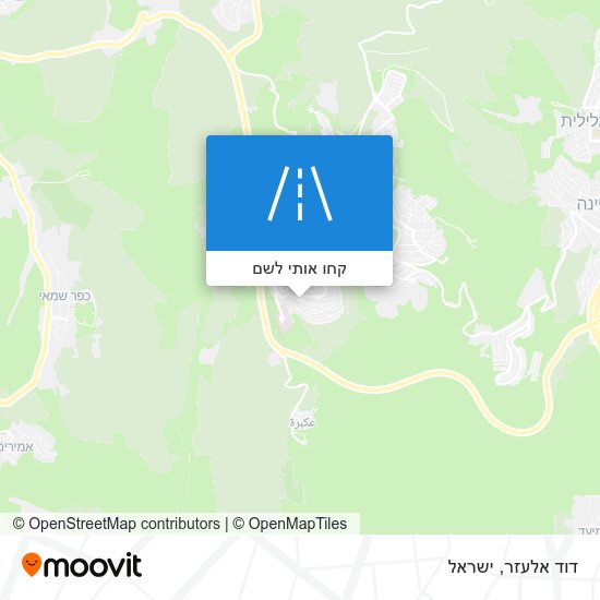 מפת דוד אלעזר