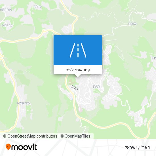 מפת האר"י