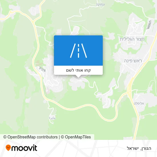 מפת הגורן