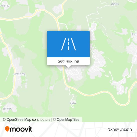 מפת ההגנה