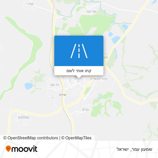 מפת שמעון עמר
