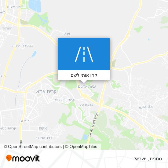 מפת סנונית