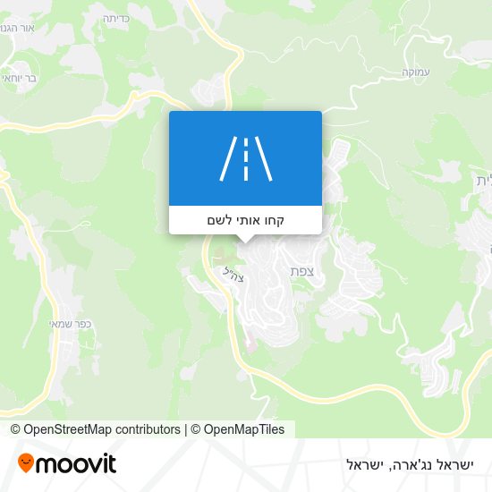מפת ישראל נג'ארה