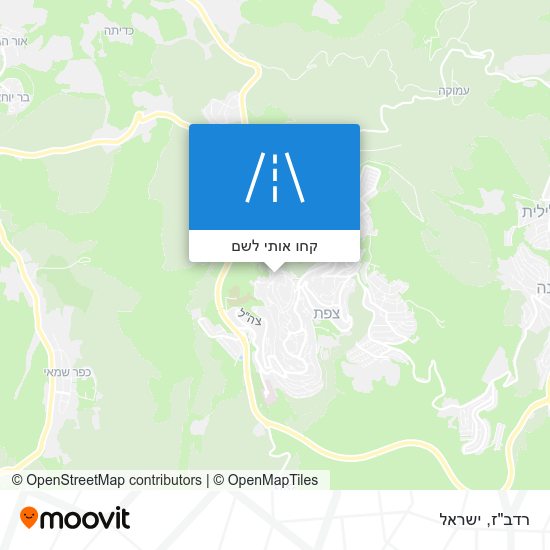 מפת רדב"ז