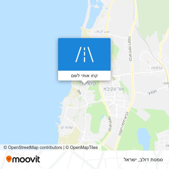 מפת סמטת דולב