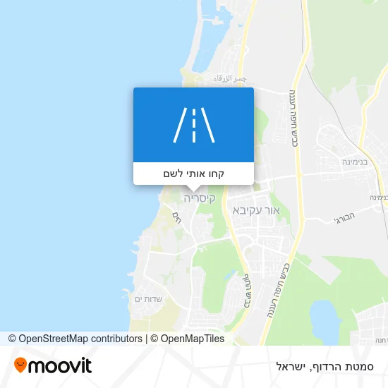 מפת סמטת הרדוף