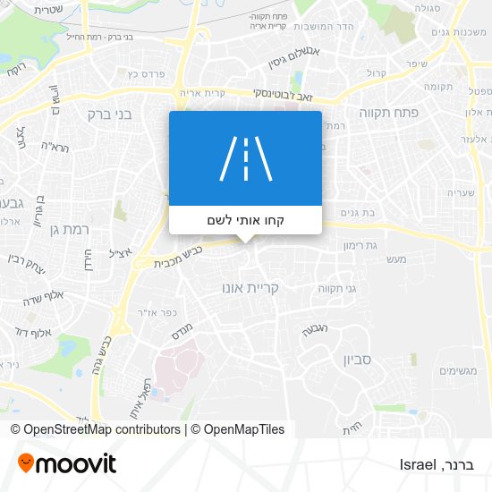 מפת ברנר