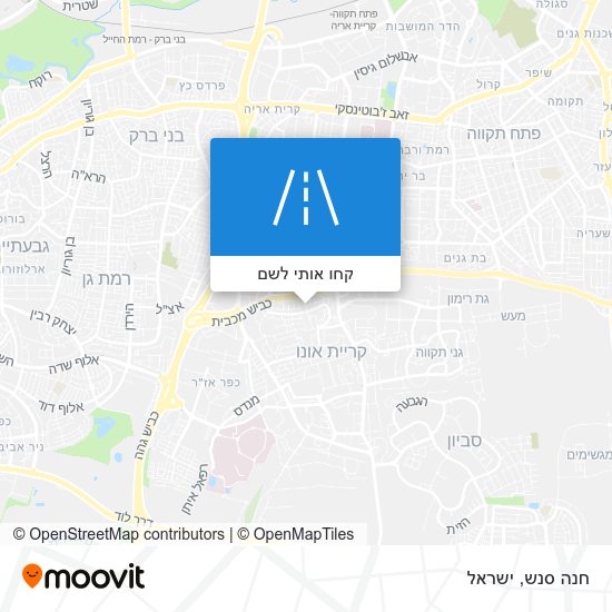 מפת חנה סנש