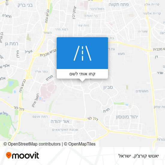 מפת יאנוש קורצ'ק