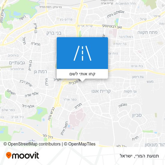 מפת תנועת המרי