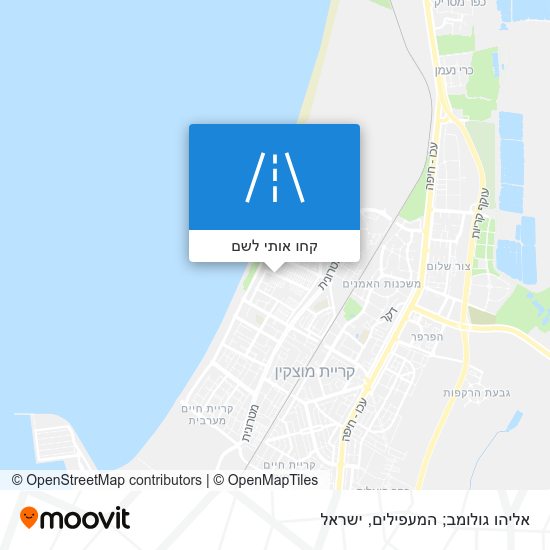 מפת אליהו גולומב; המעפילים