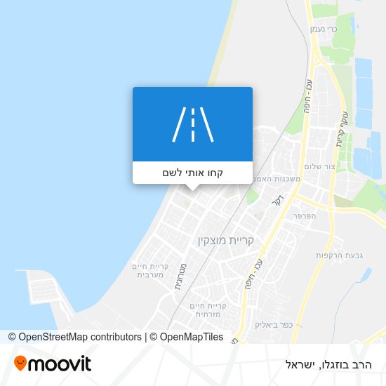 מפת הרב בוזגלו