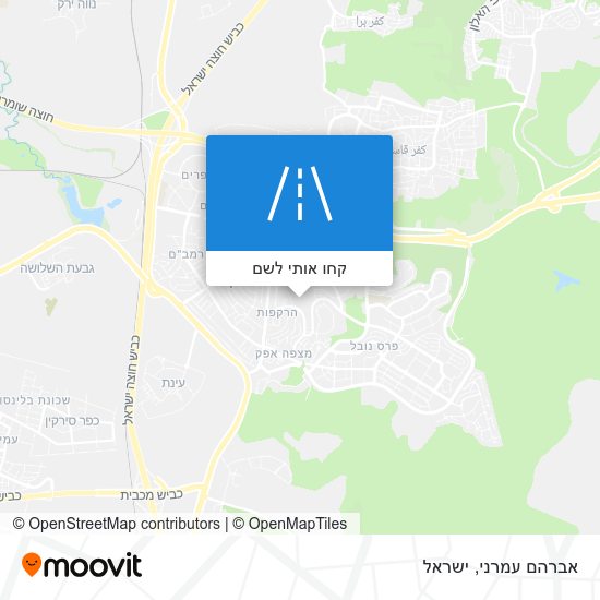 מפת אברהם עמרני