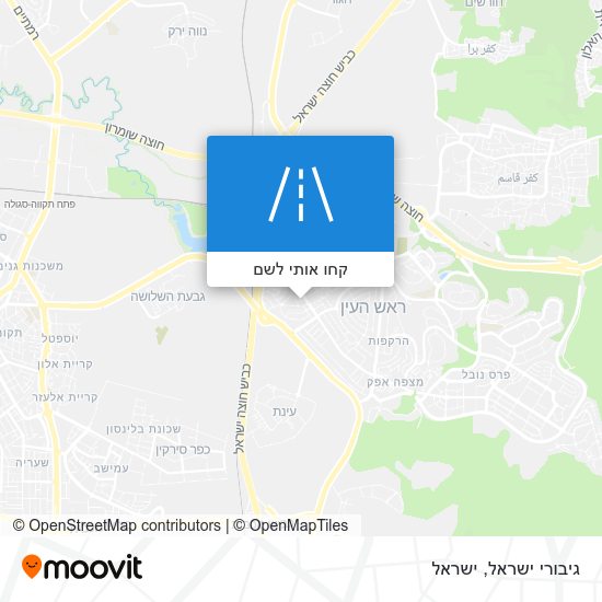 מפת גיבורי ישראל