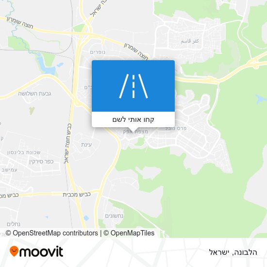 מפת הלבונה