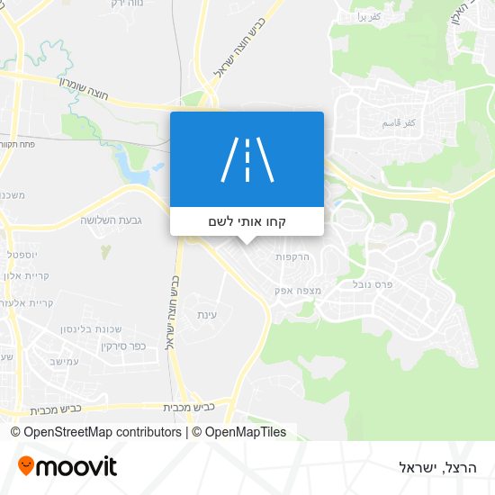 מפת הרצל
