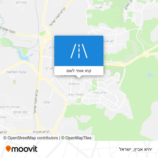 מפת יחיא אביץ