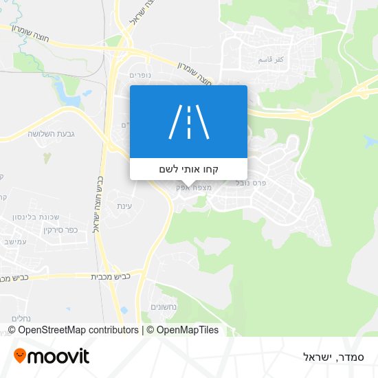 מפת סמדר