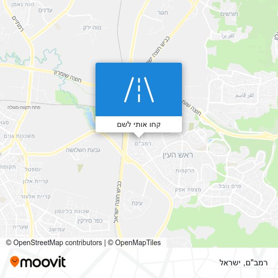 מפת רמב"ם