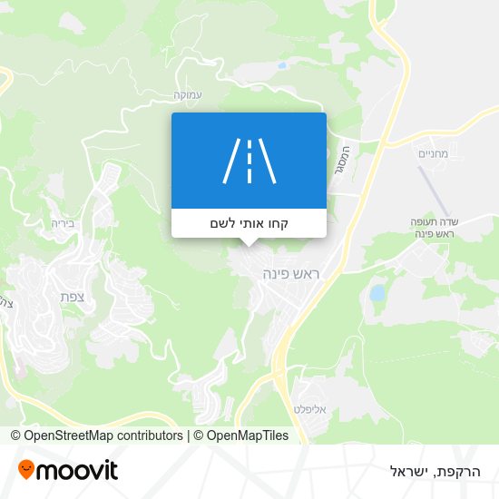מפת הרקפת
