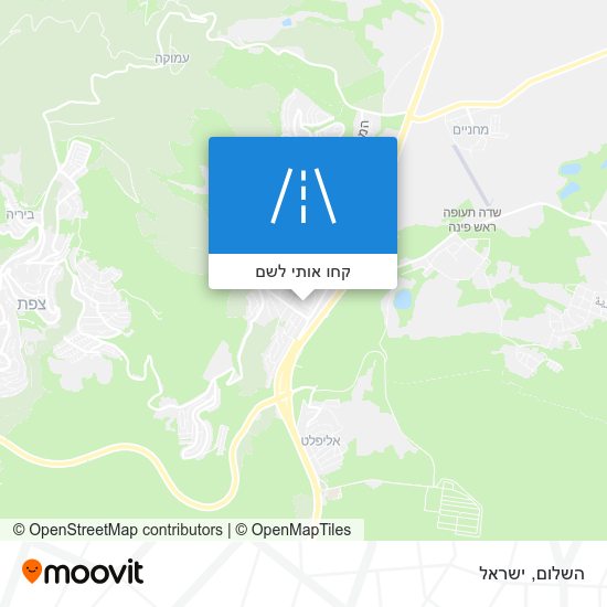 מפת השלום