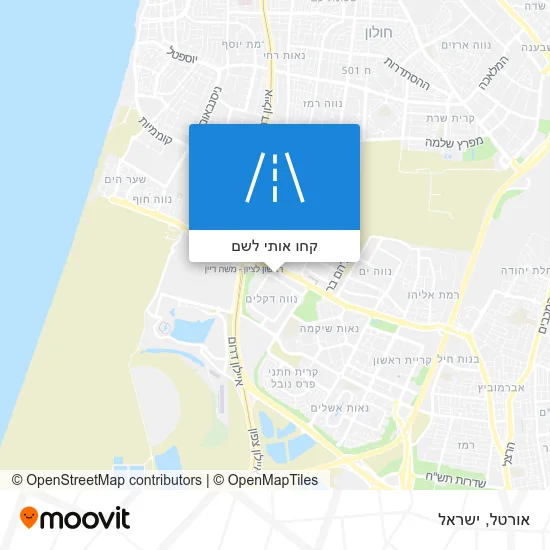 מפת אורטל