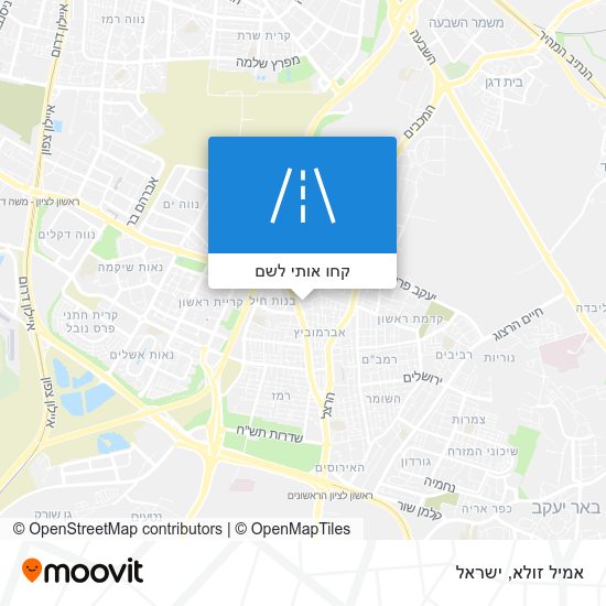 מפת אמיל זולא