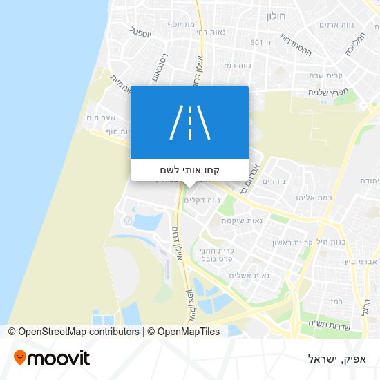 מפת אפיק
