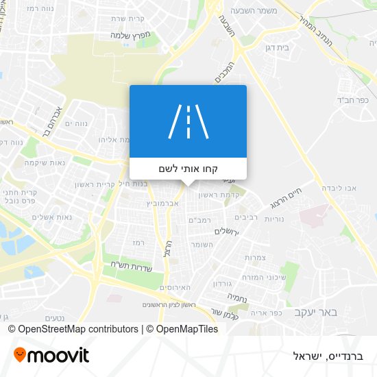 מפת ברנדייס