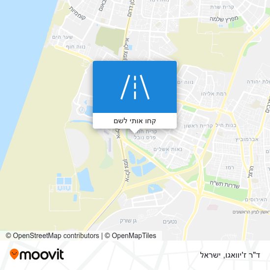 מפת ד"ר ז'יוואגו