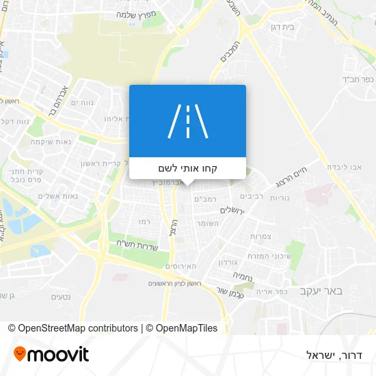 מפת דרור