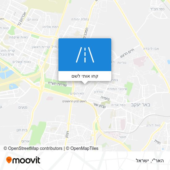 מפת האר"י