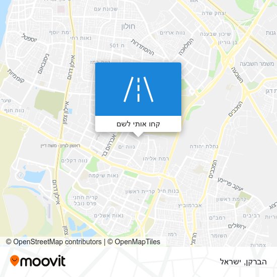 מפת הברקן