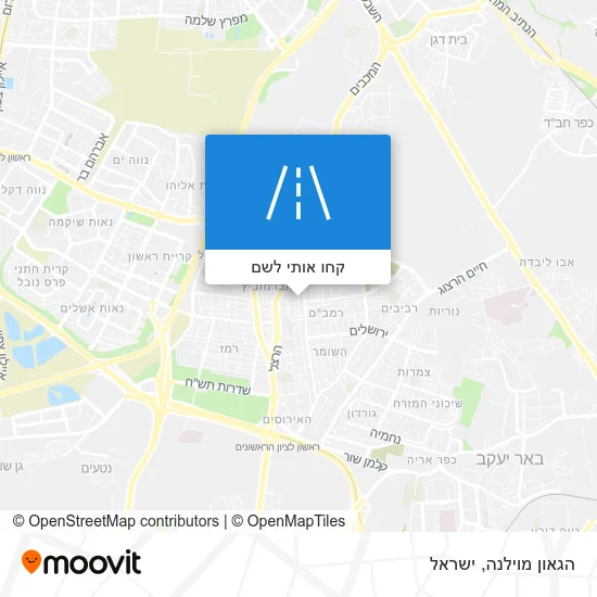 מפת הגאון מוילנה