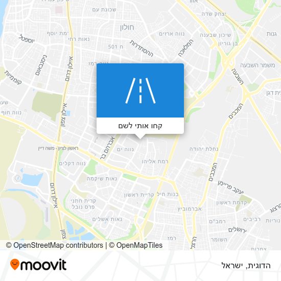 מפת הדוגית