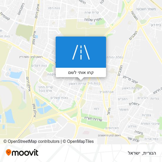 מפת הנורית