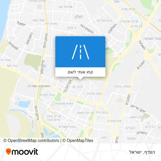 מפת הצדף