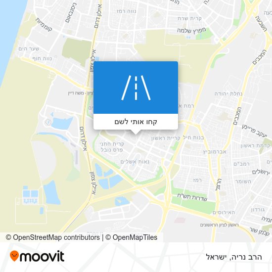 מפת הרב נריה