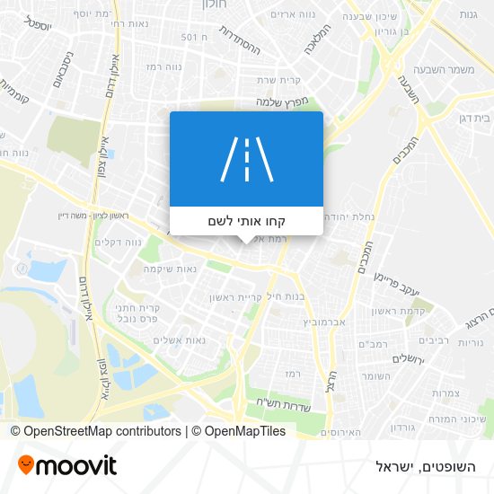 מפת השופטים