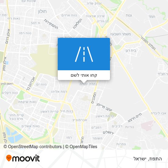 מפת התפוז