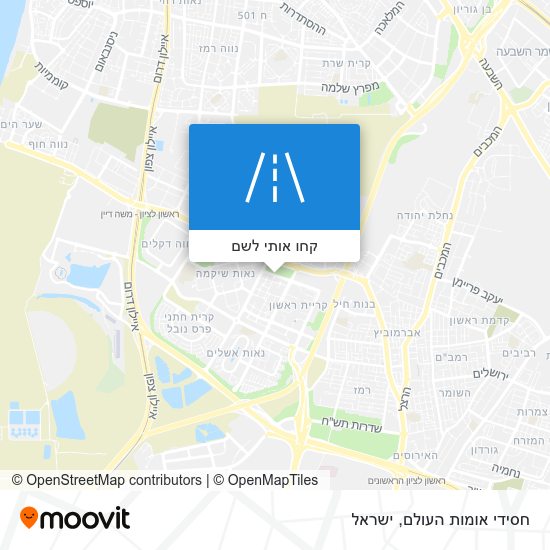 מפת חסידי אומות העולם