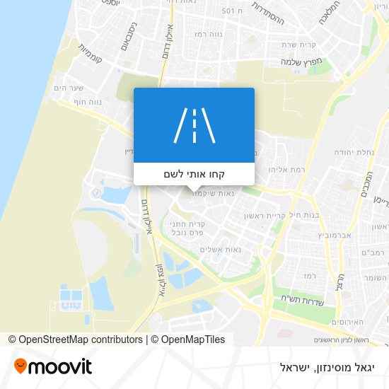 מפת יגאל מוסינזון